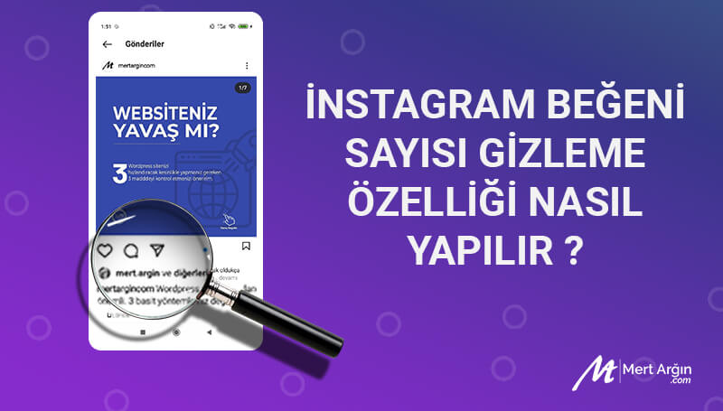 instagram beğeni sayısı gizleme