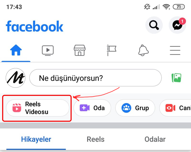 facebook reels nasıl paylaşılır