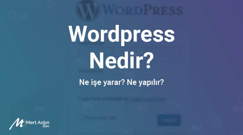 wordpress-nedir