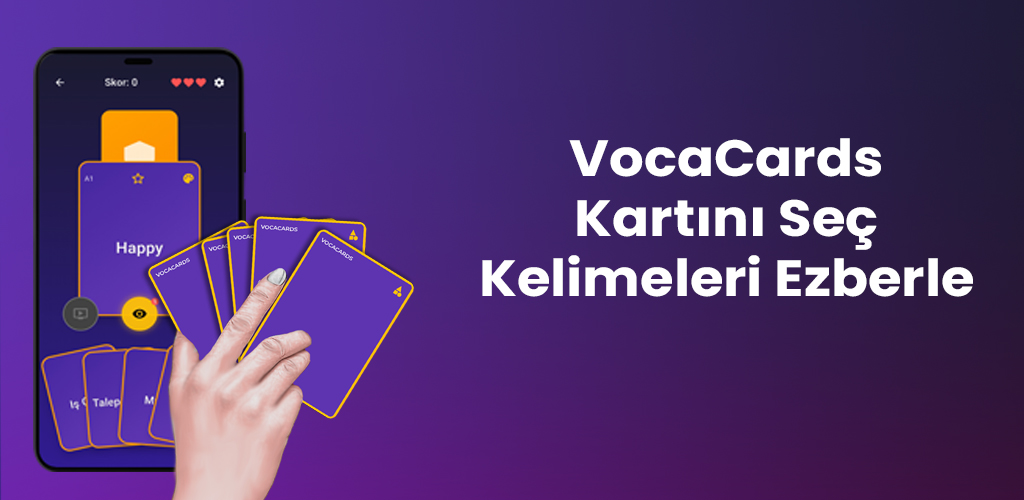 vocacards ingilizce ogrenme
